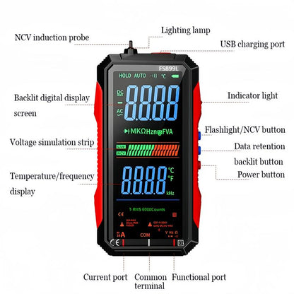 ProVolt 6000-Count Digital Multimeter (Auto Range)