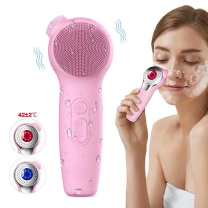 GlowClean Facial Cleansing Brush & Skin Massager