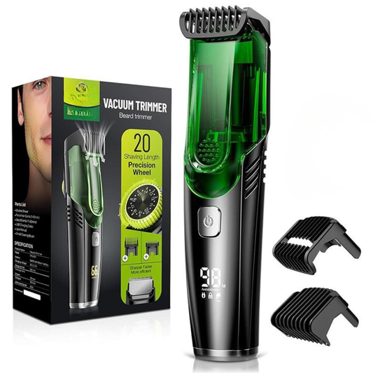 CleanTrim Beard Trimmer with Vacuum System
