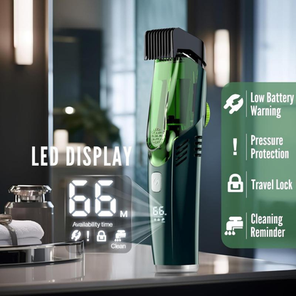 CleanTrim Beard Trimmer with Vacuum System