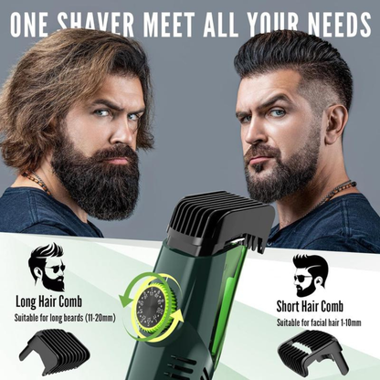 CleanTrim Beard Trimmer with Vacuum System