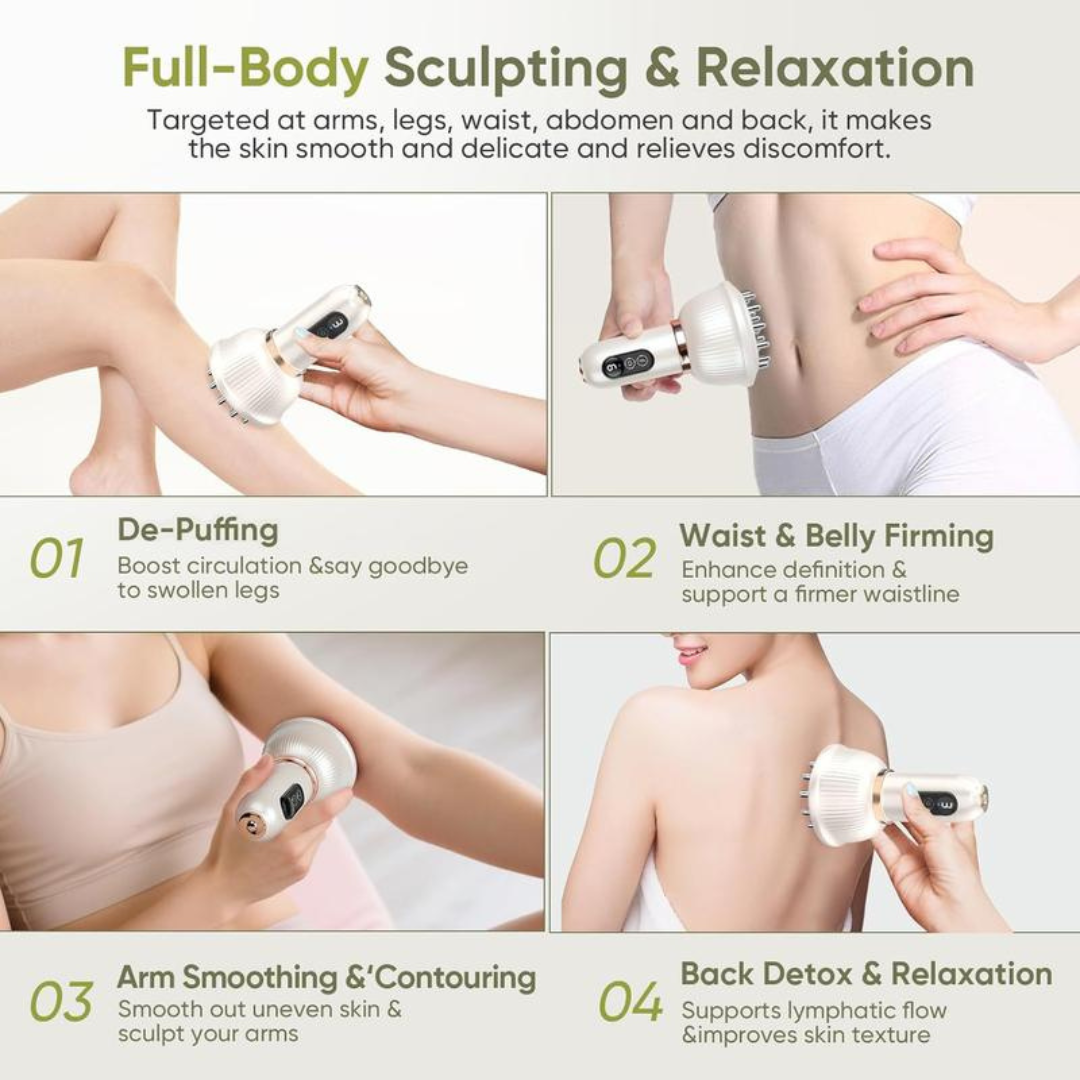 ThermaRelief Handheld Massager (Heat & Vibration)