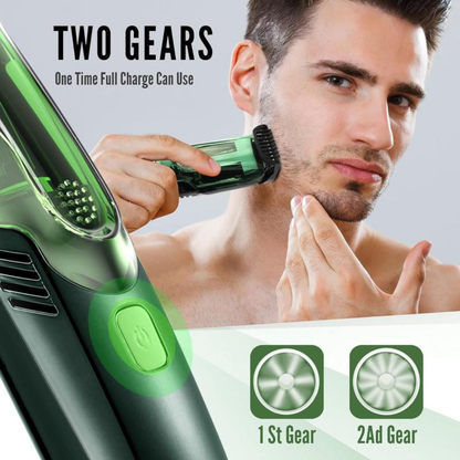 CleanTrim Beard Trimmer with Vacuum System