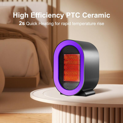 HeatCore Portable Ceramic Heater with Fan